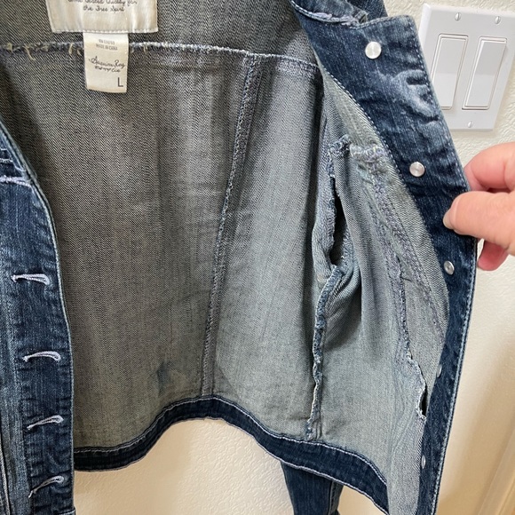 American Rag Jeans Jacket L - Picture 6 of 6